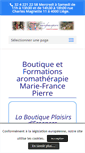 Mobile Screenshot of mariefrancepierre.com
